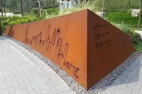 始兴耐候钢挡土墙